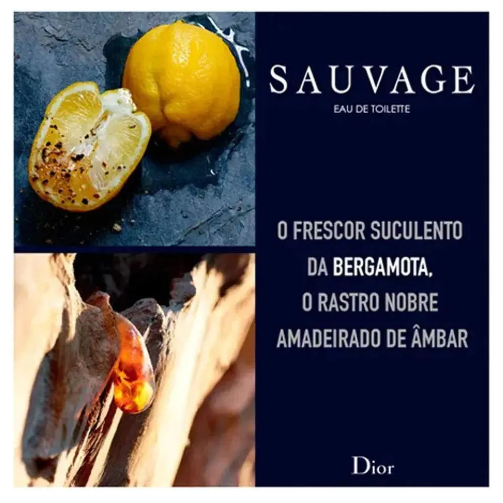 Dior Sauvage Eau De Toilette 3.4 oz / 100 ml For Men Sealed