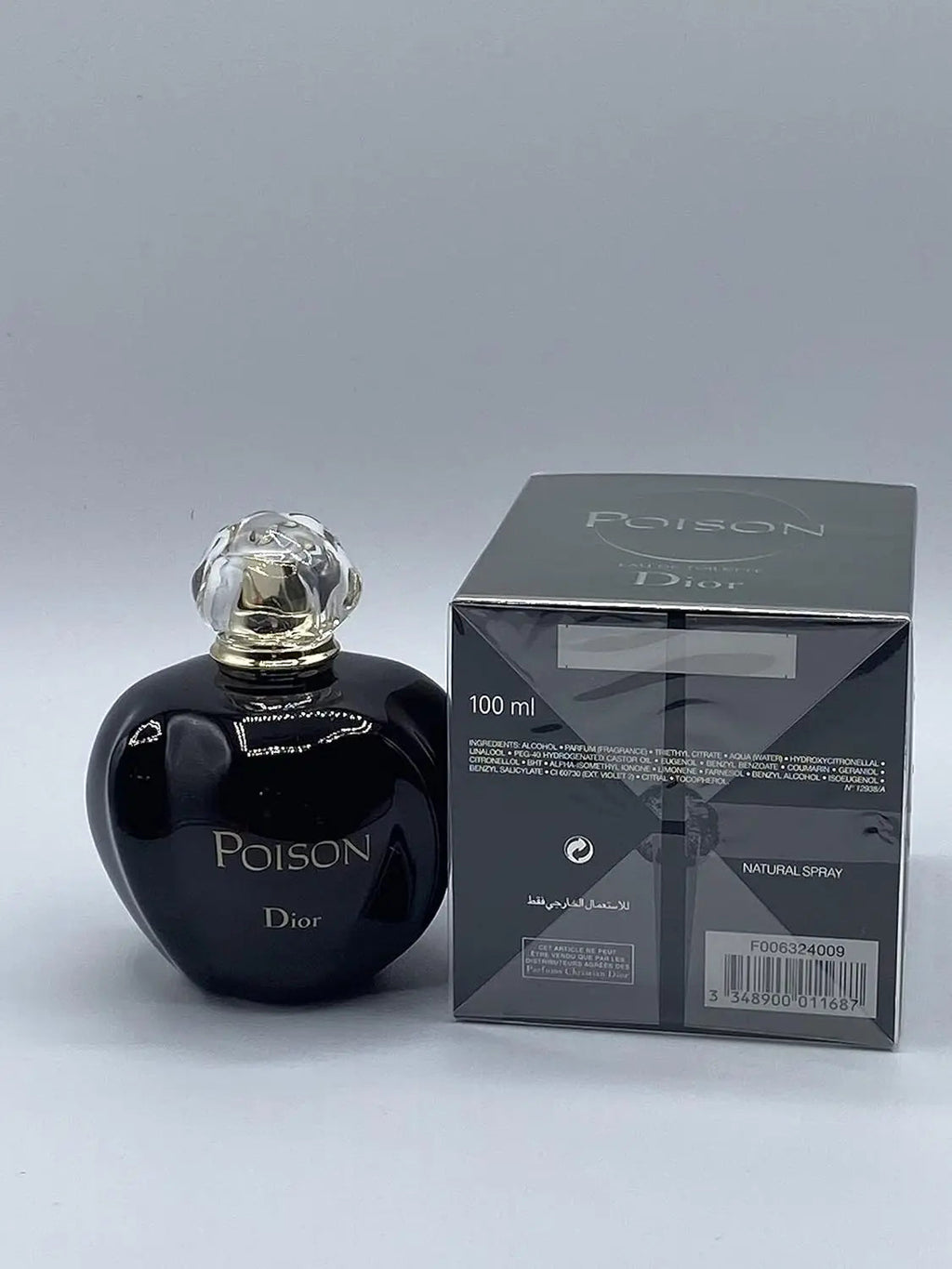 Poison by Christian Dior 3.4 oz EDT Perfume for Women New In Box