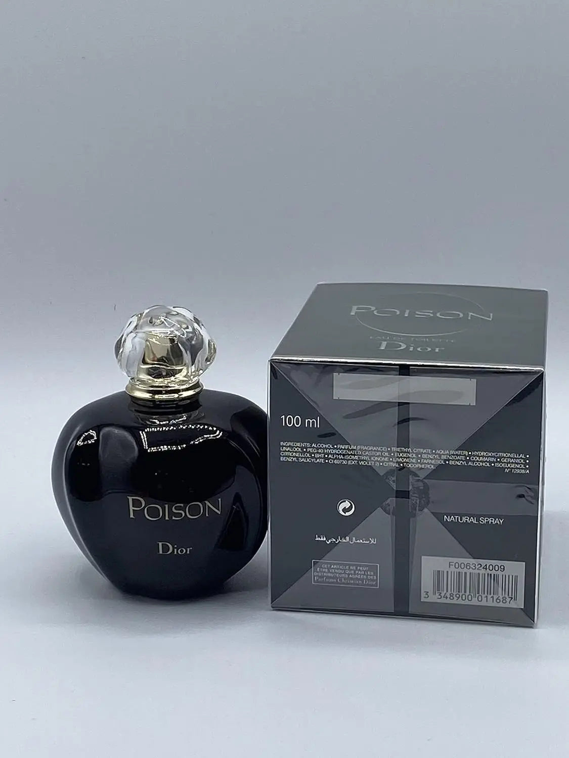 Poison by Christian Dior 3.4 oz EDT Perfume for Women New In Box