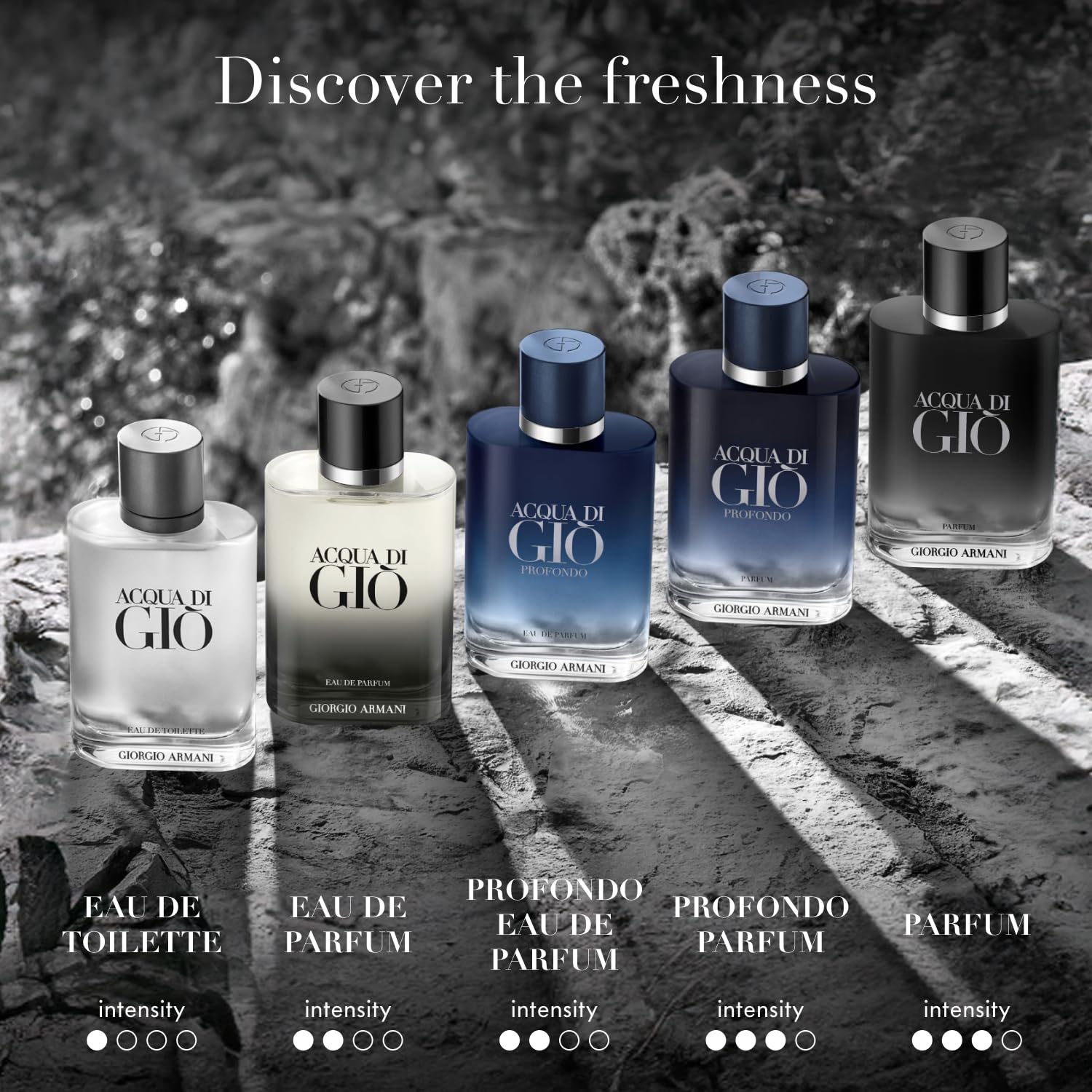 ACQUA DI GIO * Giorgio Armani 4.2 oz / 125 ml EDP Men Cologne Refillable
