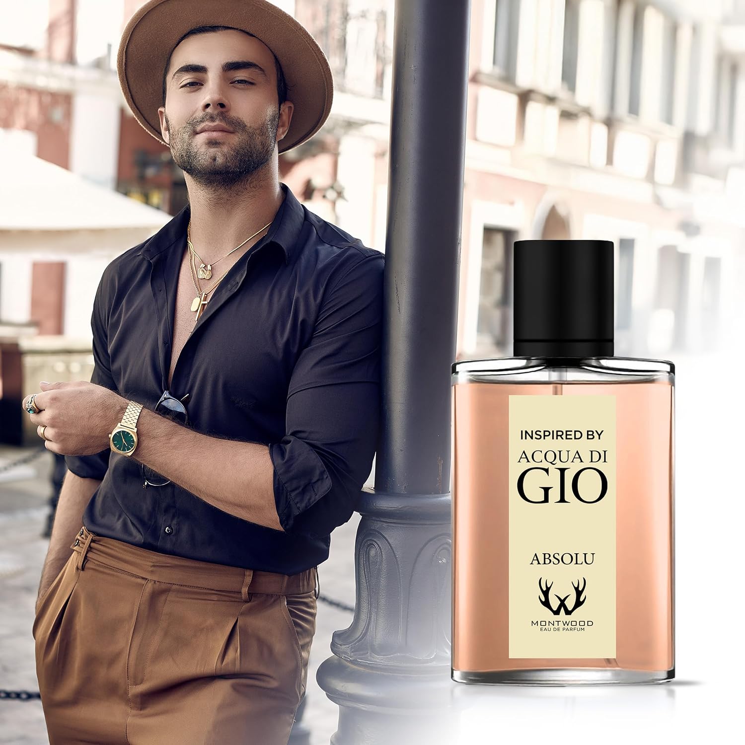 Giorgio Armani Acqua Di Gio ABSOLU PARFUM 100 ml 3.4 oz Men Cologne Spray New