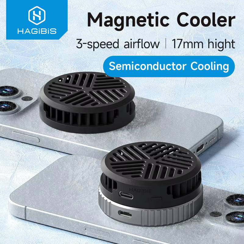 Hagibis Magnetic Cell Phone Cooler Universal Cooling Fan