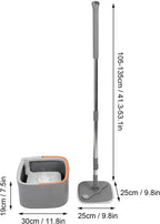 Denx - Clean & Separate Square Bucket Mop