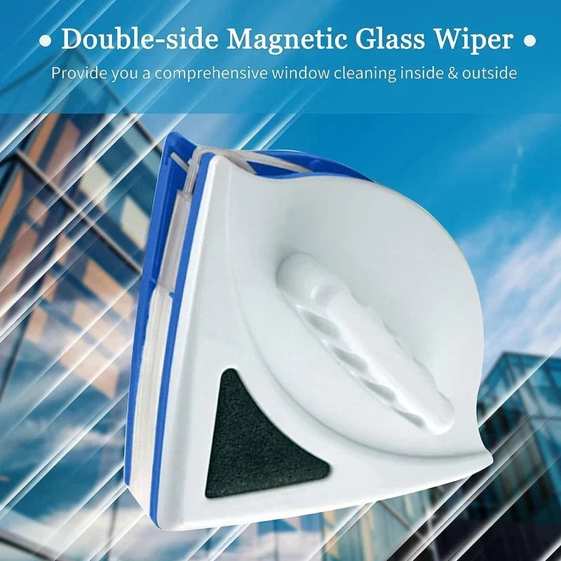 Double-Faced Magnetic Glass Cleaner