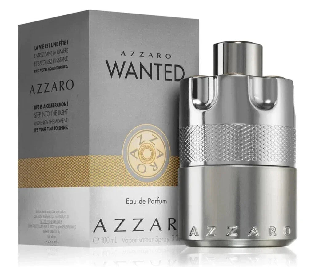 Azzaro Wanted EDP Spray 100ml / 3.3fl.oz Perfume Top Luxury Fragrance for men🥇