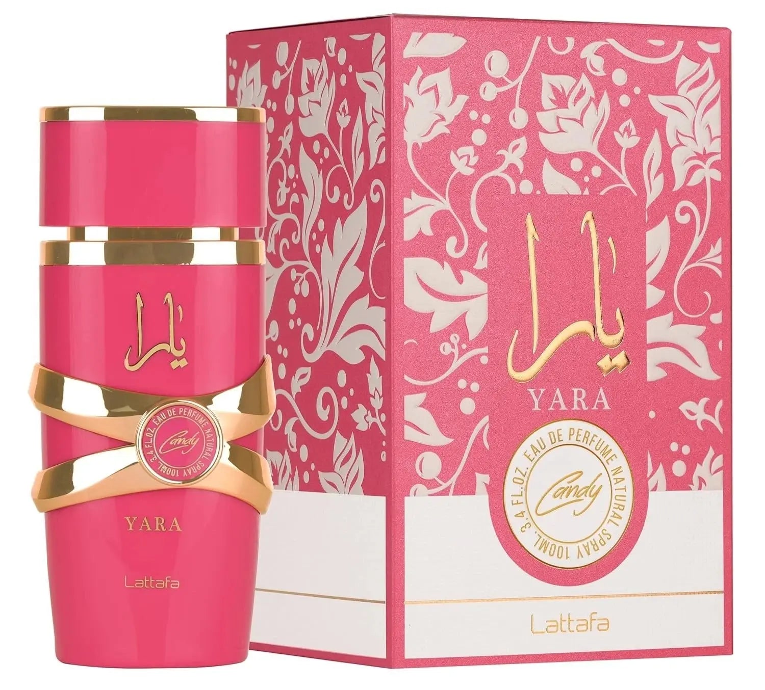 Lattafa Yara Eau de Parfum for Unisex, 3.4 oz