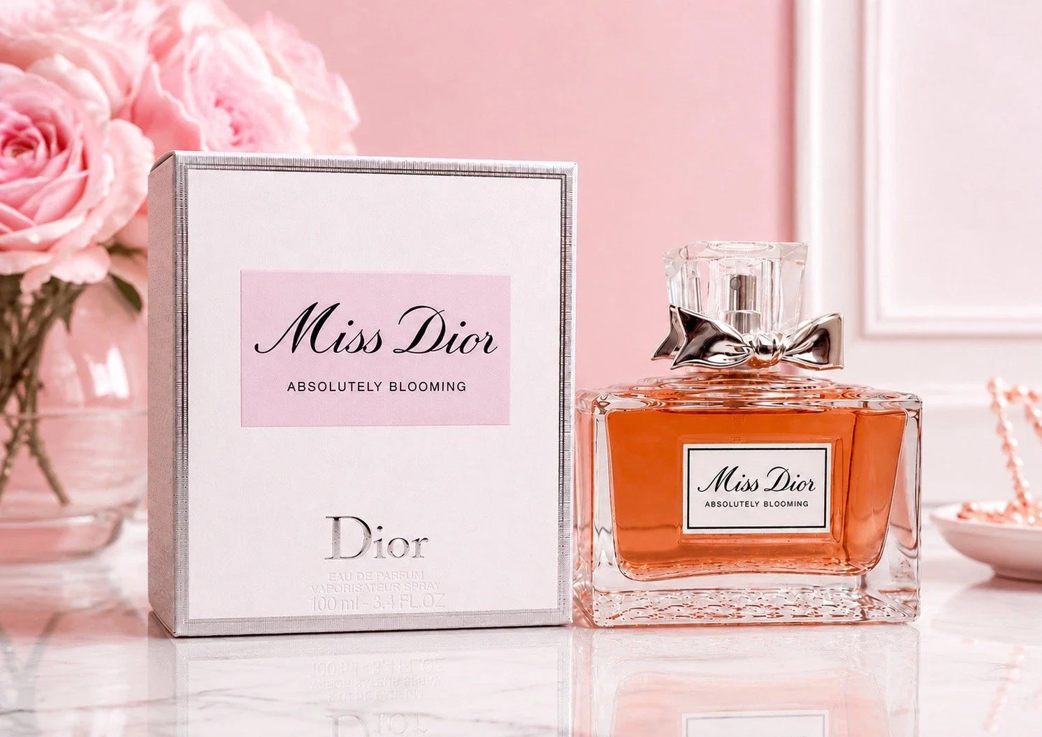 Miss Dior Absolutely Blooming Eau De Parfum Spray 3.4 oz batch 6S1X