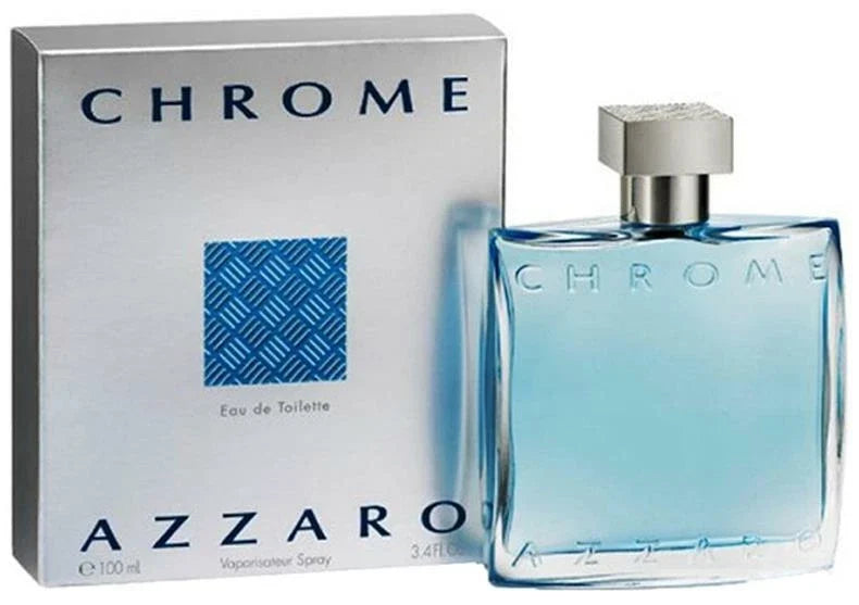 Chrome Azzaro Men's Cologne By Azzaro 3.3oz/100ml Eau De Toilette Spray
