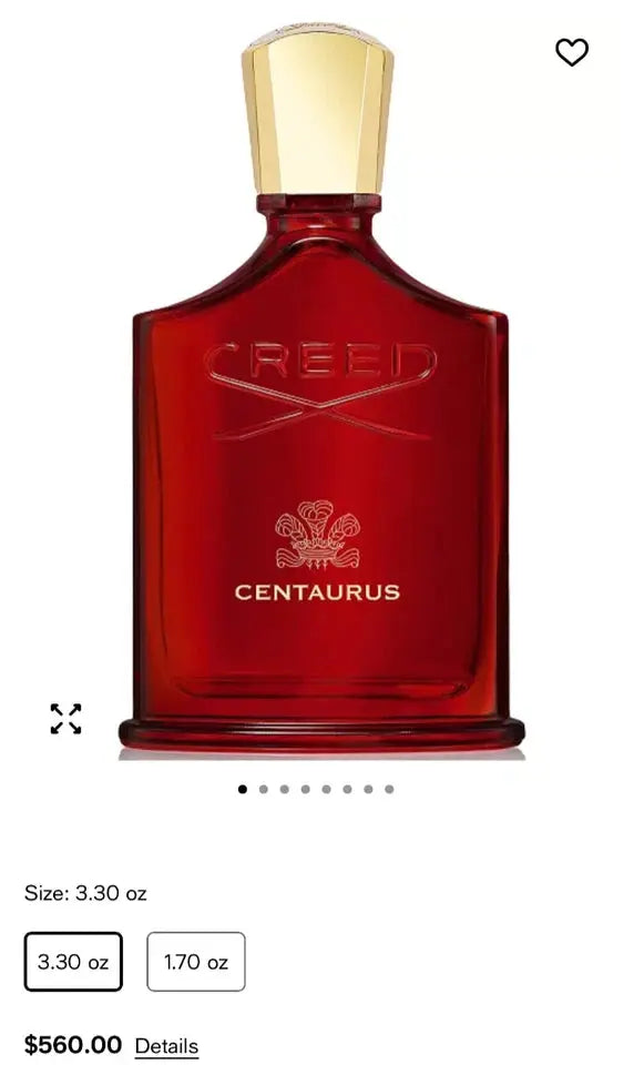 creed centaurus NIB 3.3 Oz