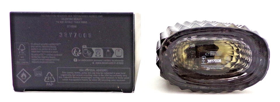 Valentino Uomo BORN IN ROMA 3.4 oz. EDT Spray for Men. New. NO CELLOPHANE