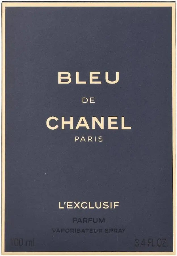 CHANEL Bleu de Chanel Pour Homme Eau de Parfum Spray, Regular Size 3.4 oz