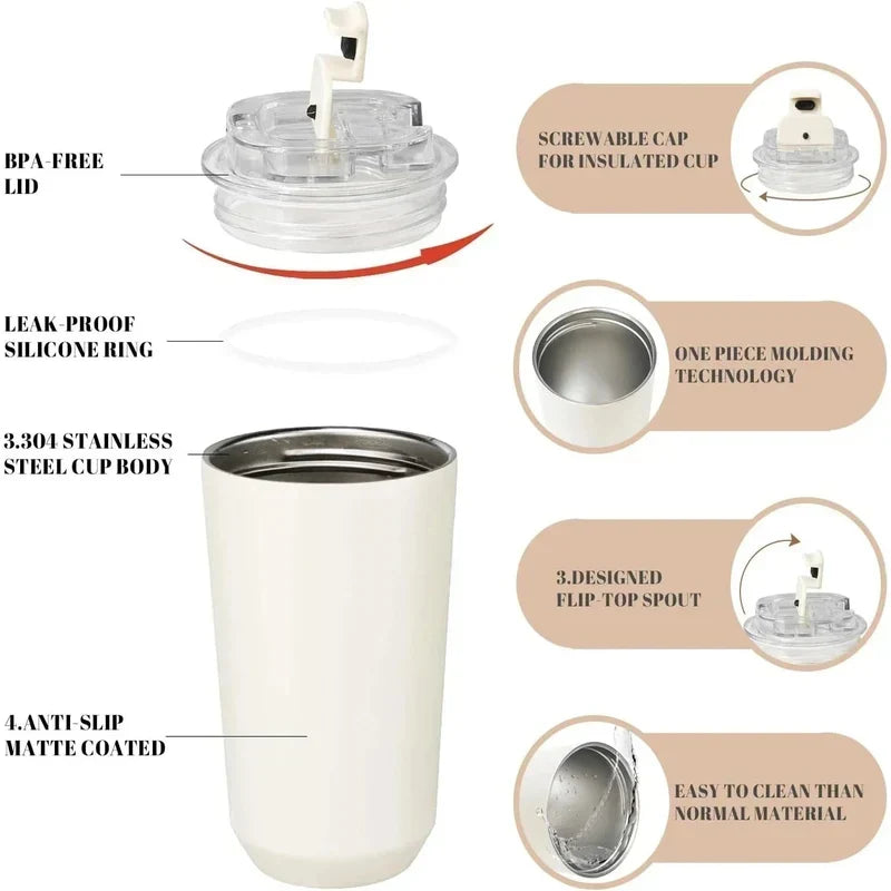SMEG - Stainless Steel Vacuum Insulated Tumbler Mug
